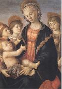 Madonna and Child with St John and two Saints